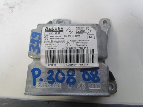PEUGEOT 308 L.08, AIRBAG RAČUNALNIK