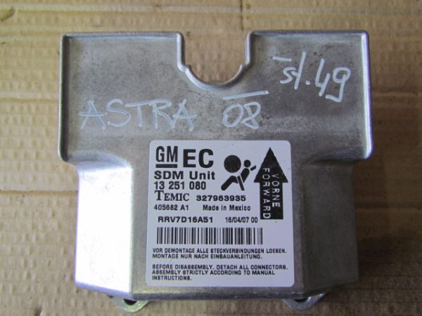 OPEL ASTRA L.08, AIRBAG RAČUNALNIK