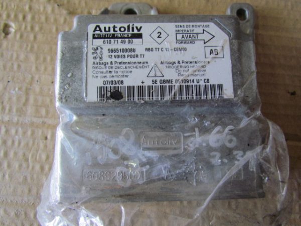 PEUGEOT 308 L.07, AIRBAG RAČUNALNIK
