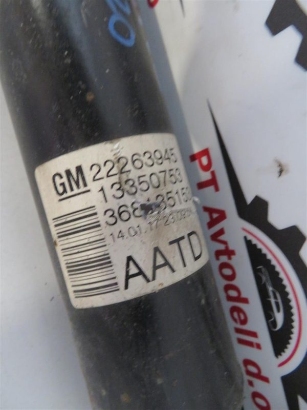 OPEL MERIVA L.17, AMORTIZER, ZADNJI DESNI - Image 2