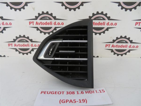 PEUGEOT 308 L.15, SREDINSKI ZRAČNIK, LEVI