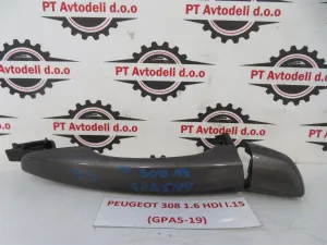 PEUGEOT 308 L.15, ZUNANJA KLJUKA VRAT, PREDNJA DESNA