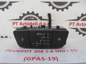 PEUGEOT 308 L.15, ELEKTRONIKA, PRIKAZOVALNIK PRESTAV
