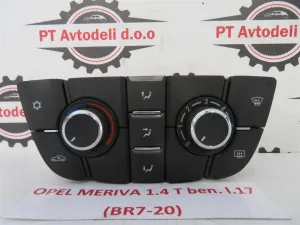 OPEL MERIVA L.17, STIKALA ROČNE KLIME