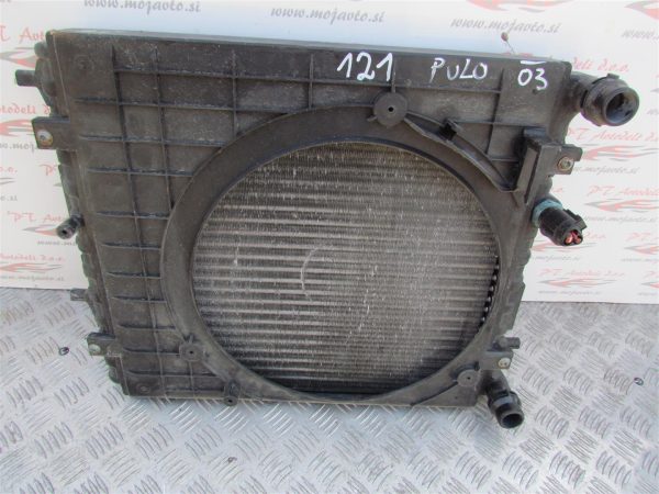 VW POLO L.03, HLADILNIK VODE, OHIŠJE VENTILATORJA