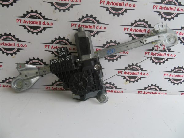 OPEL ASTRA SW L.07, MEHANIZEM ZA DVIG STEKLA, ZADNJI LEVI