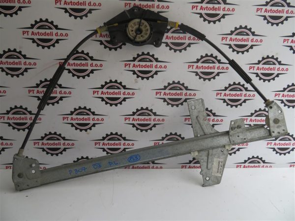 PEUGEOT 307 L.03, MEHANIZEM ZA DVIG STEKLA, PREDNJI LEVI