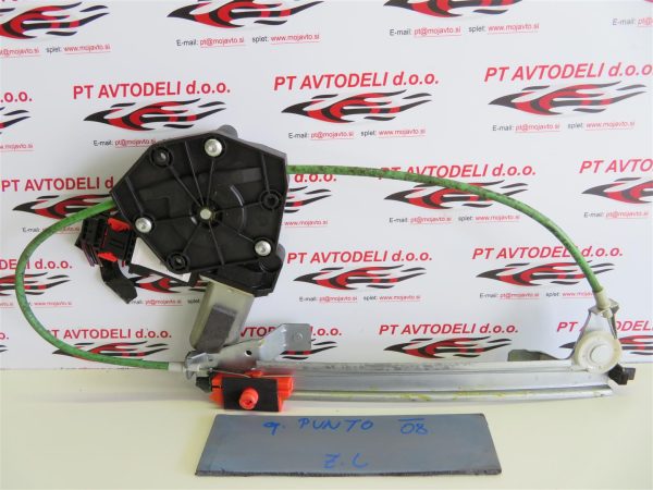 FIAT GRANDE PUNTO L.08, MEHANIZEM ZA DVIG STEKLA, ZADNJI LEVI - Image 2