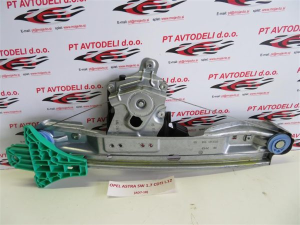 OPEL ASTRA SW 1.7 CDTI L.12, MEHANIZEM ZA DVIG STEKLA, ZADNJI DESNI - Image 2