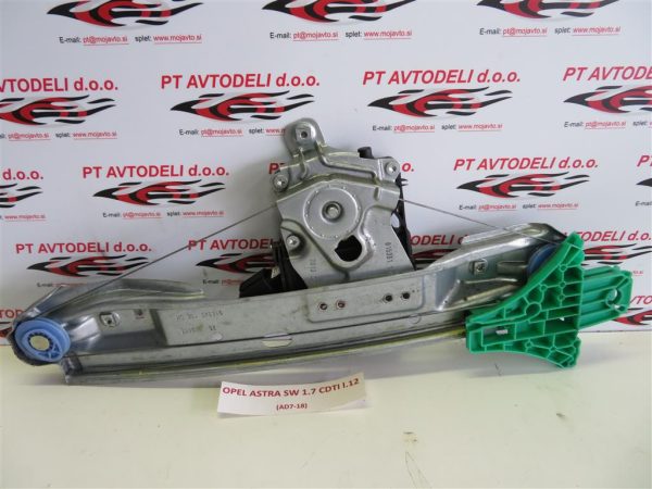 OPEL ASTRA SW 1.7 CDTI L.12, MEHANIZEM ZA DVIG STEKLA, ZADNJI LEVI - Image 2