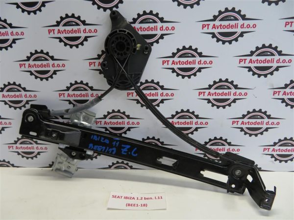 SEAT IBIZA 1.2 BEN. L.11, MEHANIZEM ZA DVIG STEKLA, ZADNJI LEVI
