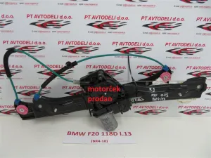 BMW F20 L.13, MEHANIZEM ZA DVIG STEKLA, PREDNJI DESNI