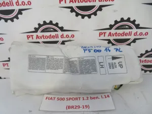 FIAT 500 L.14, SEDEŽNI AIRBAG, LEVI
