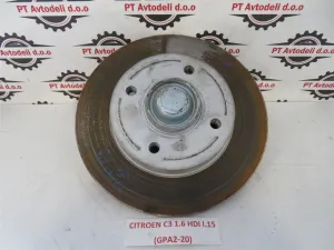 CITROEN C3 L.15, ZAVORNI DISK Z LEŽAJEM