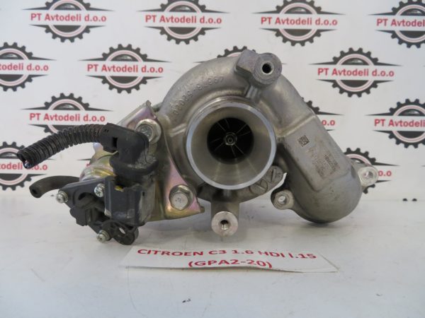 CITROEN C3 1.6 HDI L.15, TURBINA