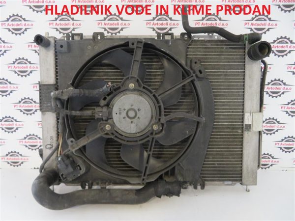 RENAULT CLIO 1.2 BEN. L.07, HLADILNIK VODE IN KLIME, VENTILATOR