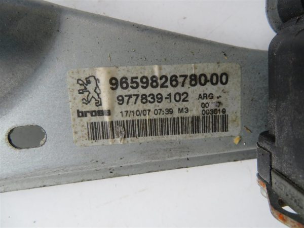 PEUGEOT 308 L.08, MEHANIZEM ZA DVIG STEKLA, ZADNJI LEVI - Image 3