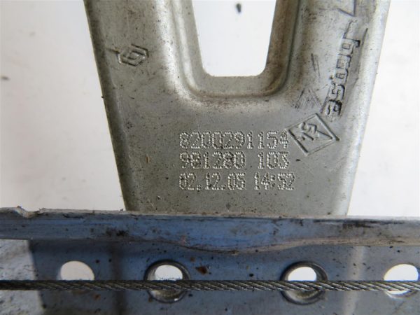 RENAULT CLIO L.07, MEHANIZEM ZA DVIG STEKLA, ZADNJI LEVI - Image 3