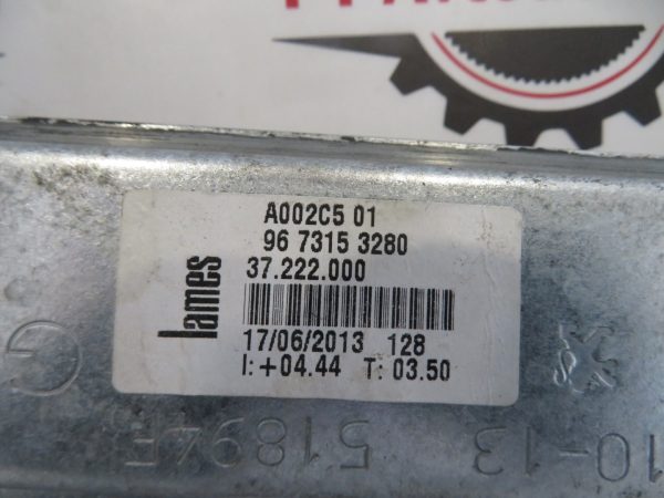 PEUGEOT 208 L.13, MEHANIZEM ZA DVIG STEKLA, PREDNJI LEVI - Image 2