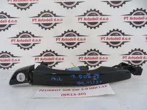 PEUGEOT 508 L.17, ZUNANJA KLJUKA VRAT, PREDNJA LEVA