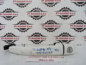 PEUGEOT 208 L.14, ZUNANJA KLJUKA VRAT, PREDNJA LEVA