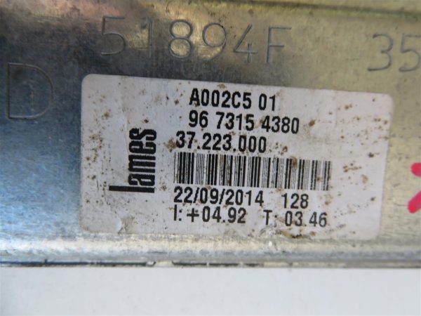 PEUGEOT 208 L.14, MEHANIZEM ZA DVIG STEKLA, PREDNJI DESNI - Image 3