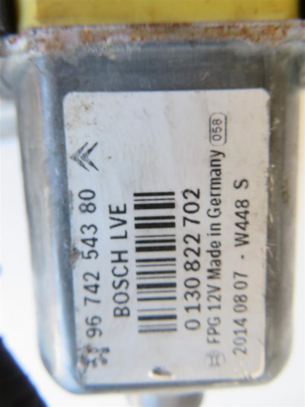 PEUGEOT 208 L.14, MEHANIZEM ZA DVIG STEKLA, PREDNJI DESNI - Image 5