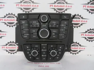 OPEL MERIVA L.15, KOMANDE AVTOMATSKE KLIME IN RADIA