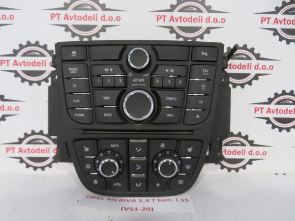 OPEL MERIVA L.15, KOMANDE AVTOMATSKE KLIME IN RADIA