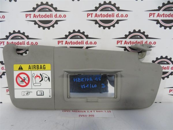 OPEL MERIVA L.15, SENČNIK, DESNI