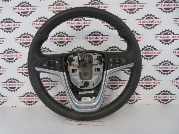 OPEL MERIVA L.15, VOLANSKI OBROČ- USNJEN
