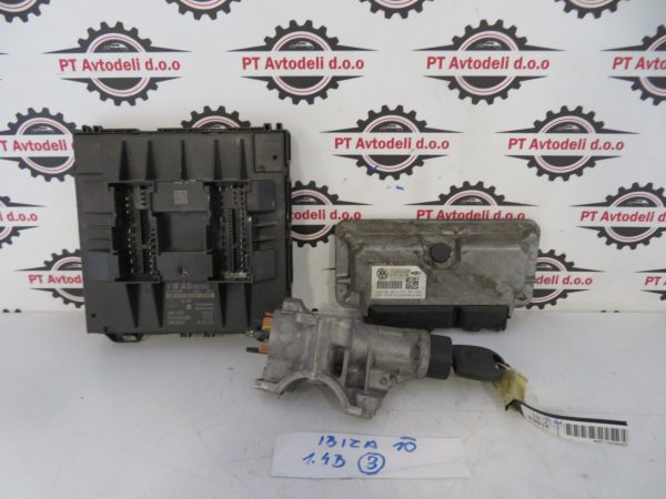 SEAT IBIZA 1.4 BEN. L.10, MOTORNI RAČUNALNIK KOMPLET