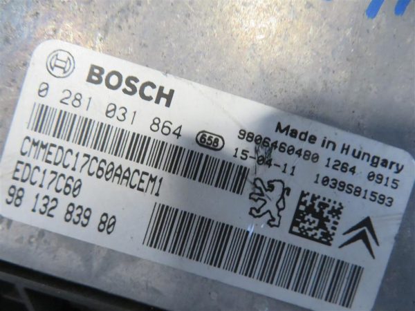 PEUGEOT 308 1.6 HDI L.15, MOTORNI RAČUNALNIK KOMPLET - Image 3
