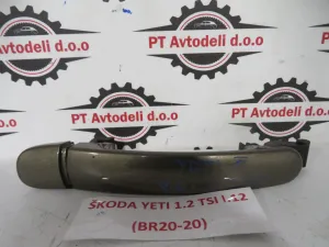 ŠKODA YETI L.12, ZUNANJA KLJUKA VRAT, ZADNJA LEVA