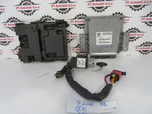 PEUGEOT 206 2.0 BEN. L.03, MOTORNI RAČUNALNIK KOMPLET