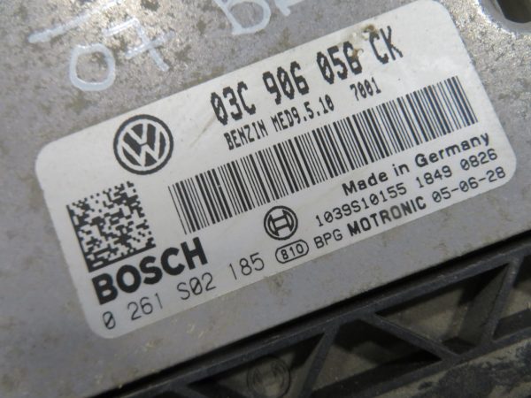 VW GOLF PLUS 1.6 BEN. L.07, MOTORNI RAČUNALNIK KOMPLET - Image 3