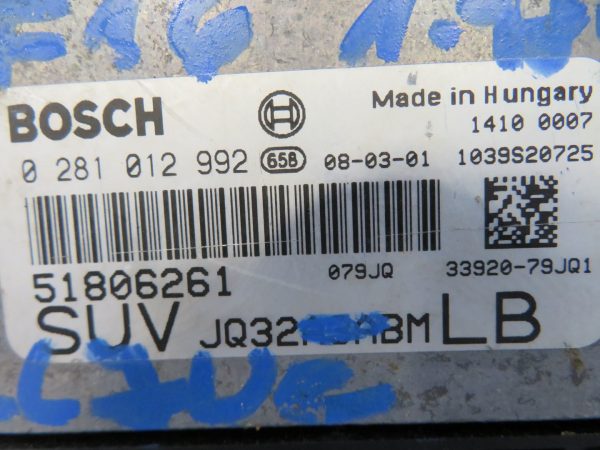 FIAT SEDICI 1.9 JTDM L.08, MOTORNI RAČUNALNIK KOMPLET - Image 3