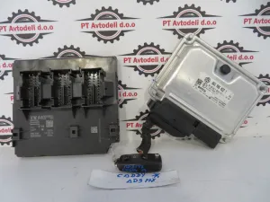 VW CADDY 2.0 BEN. L.14, MOTORNI RAČUNALNIK KOMPLET