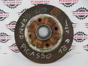 CITROEN C4 GRAND PICASSO L.10, ZAVORNI DISK S KOLESNIM LEŽAJEM