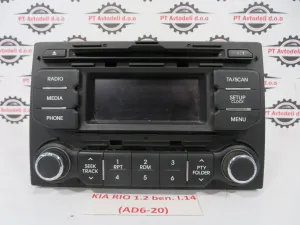 KIA RIO L.14, RADIO- ORIGINAL