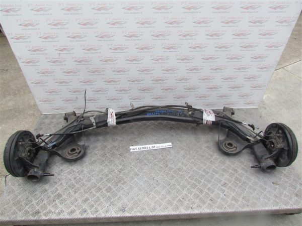 FIAT SEDICI 1.9 JTDM L.07, ZADNJA PREMA