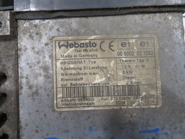 PEUGEOT 807 L.06, WEBASTO GRETJE - Image 4