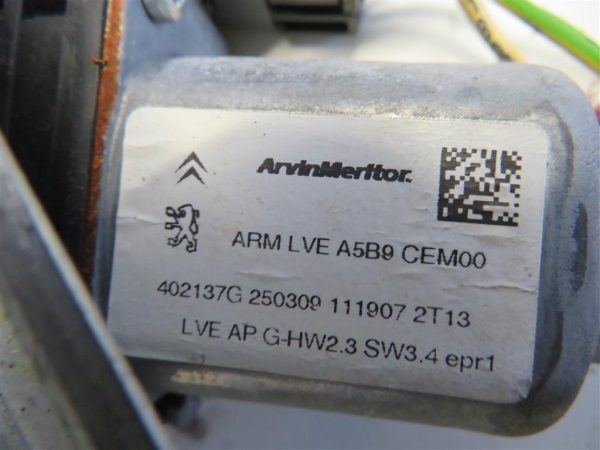 CITROEN C3 PICASSO 1.6 HDI L.10, MEHANIZEM ZA DVIG STEKLA, ZADNJI DESNI - Image 3
