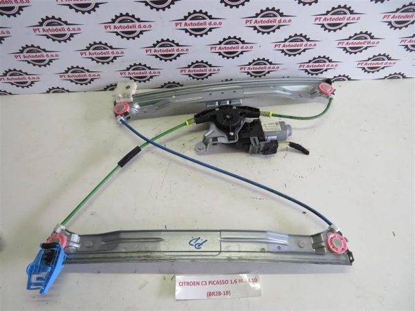 CITROEN C3 PICASSO L.10, MEHANIZEM ZA DVIG STEKLA, PREDNJI DESNI - Image 2