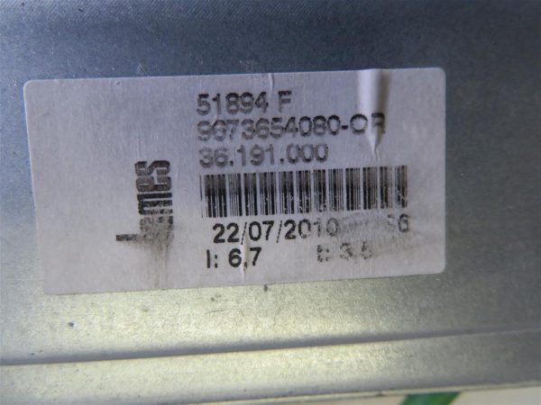 CITROEN C3 PICASSO L.10, MEHANIZEM ZA DVIG STEKLA, PREDNJI DESNI - Image 4