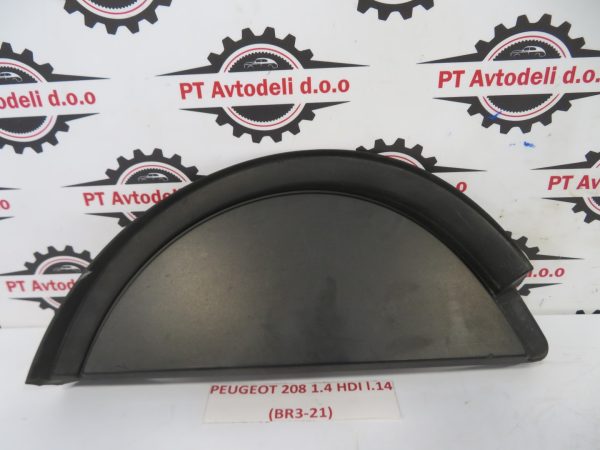 PEUGEOT 208 L.14, PVC TRIKOTNIK VRAT, ZADNJI LEVI