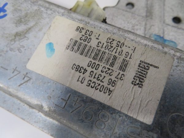 PEUGEOT 208 L.14, MEHANIZEM ZA DVIG STEKLA, PREDNJI DESNI - Image 5