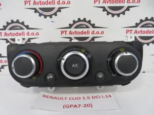 RENAULT CLIO L.14, STIKALA ROČNE KLIME