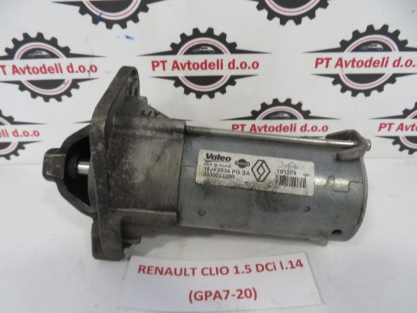 RENAULT CLIO 1.5 DCI L.14, ŠTARTER