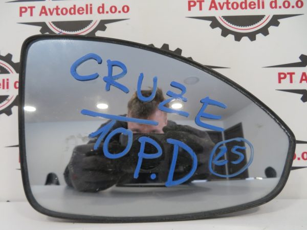 CHEVROLET CRUZE L.10, STEKLO OGLEDALA, DESNO